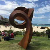 CORTEN Steel Garden Sculpture